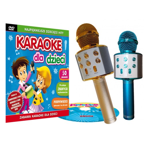 MIKROFON BEZPRZEWODOWY + Karaoke dla dzieci
